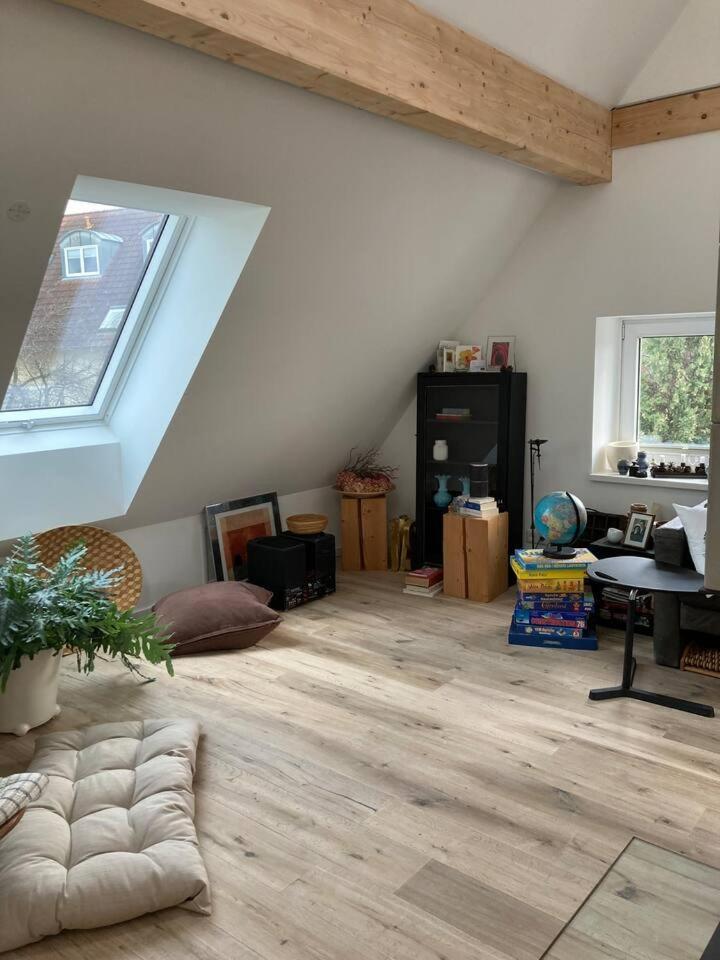 Апартаменты Neues Penthouse-Loft Mit Konuskarte Fuer Gratis Oepnv Ehrenkirchen Экстерьер фото