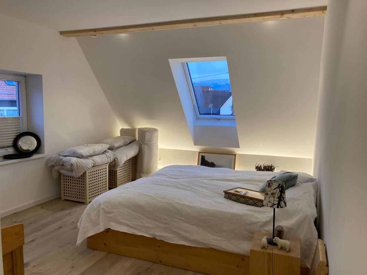 Апартаменты Neues Penthouse-Loft Mit Konuskarte Fuer Gratis Oepnv Ehrenkirchen Экстерьер фото